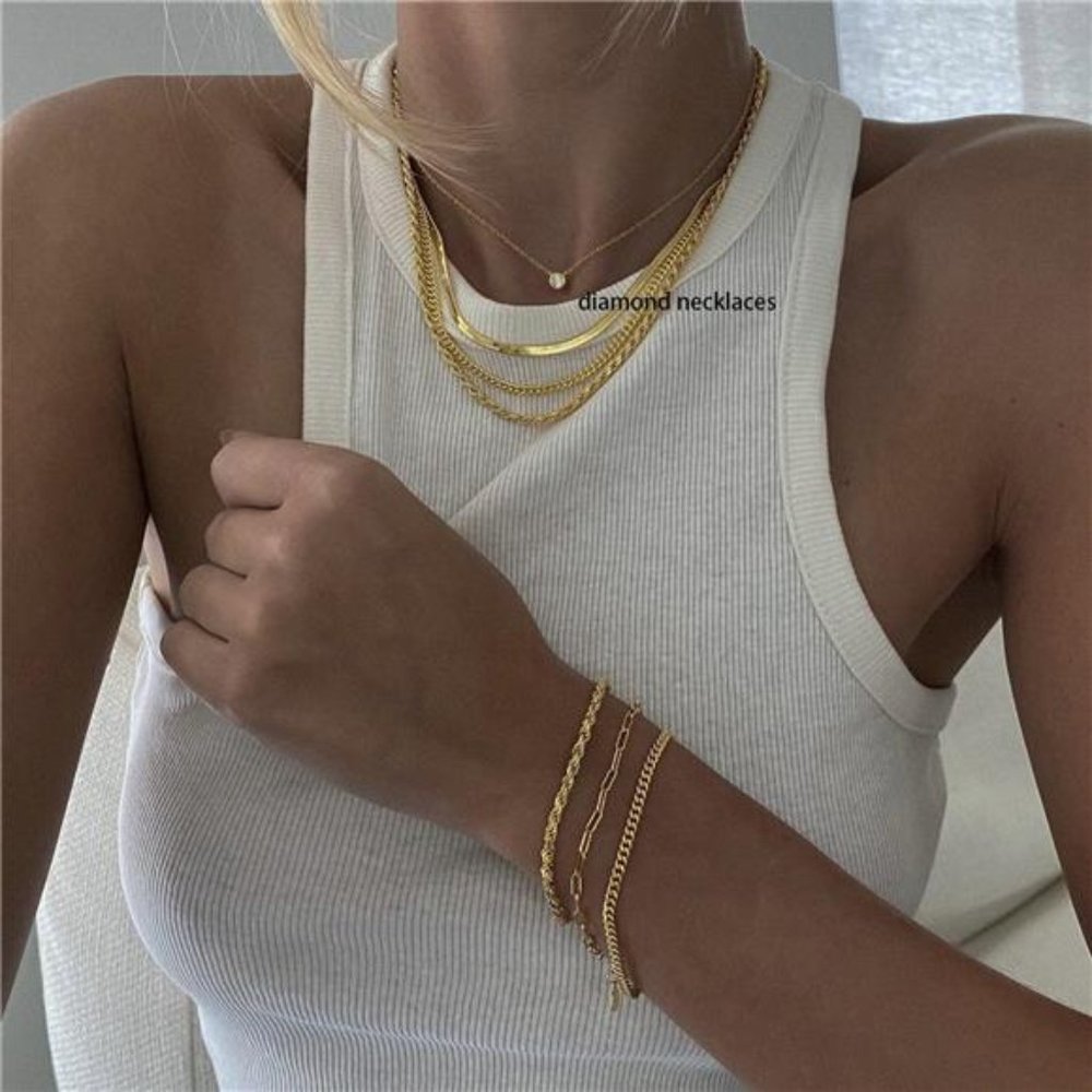Dainty 14k Gold/Sterling Silver Choker
